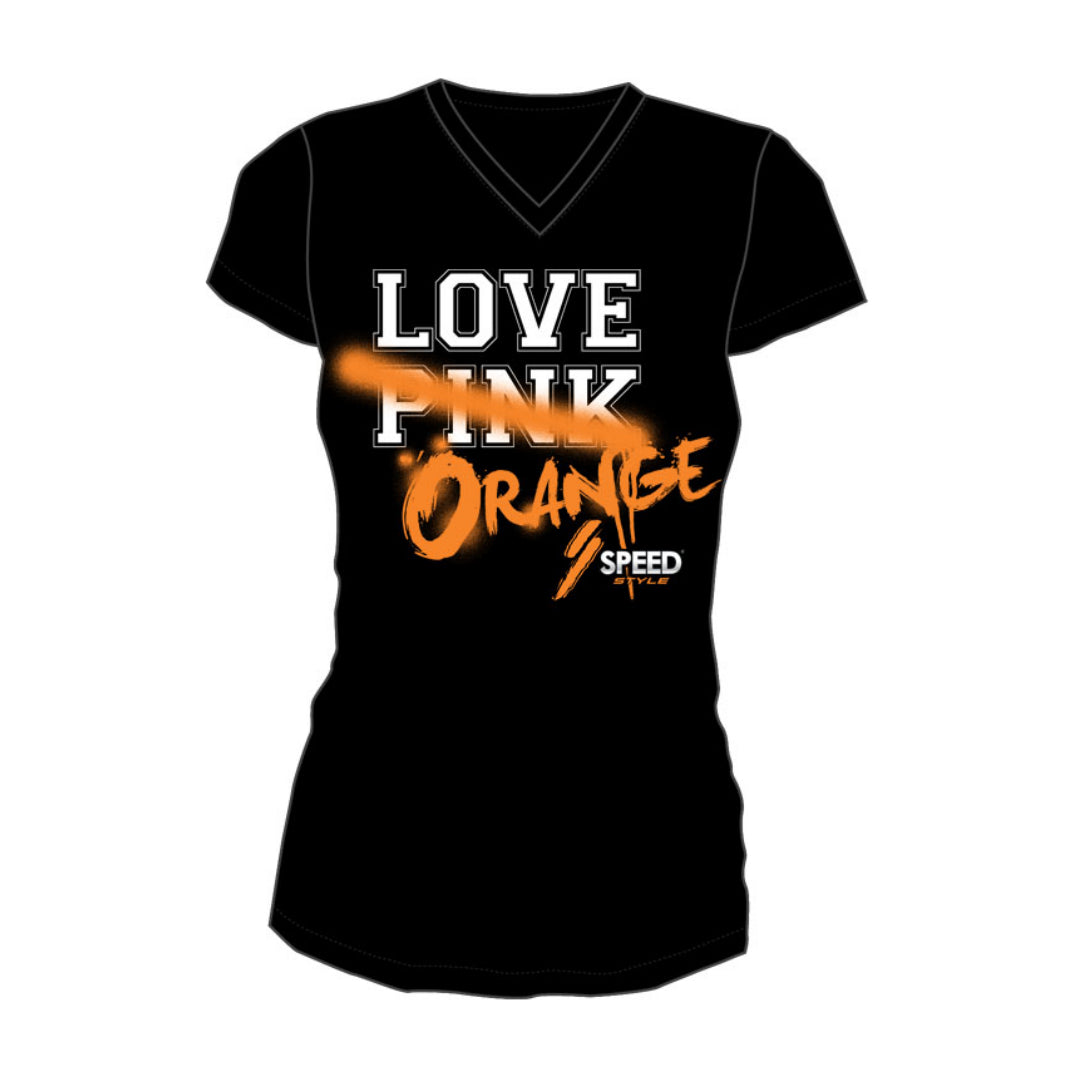 SPEED Love Orange Shirt - Womens - SPEED UTV Gear