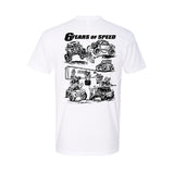 6 Years Of Speed T-Shirt - White